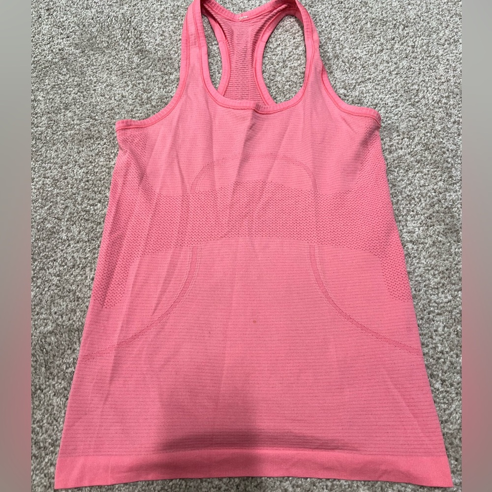 Lululemon Athletica Pink Tank Top
